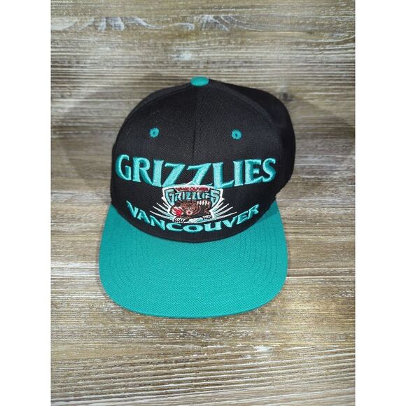 Vancouver Grizzlies Mitchell & Ness NBA Snapback Hat Hardwood‎ HWC Cap Memphis - Picture 1 of 5